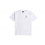 Huf Set Tt S-S  T-Shirt Ανδρικό (TS01953 WHITE)