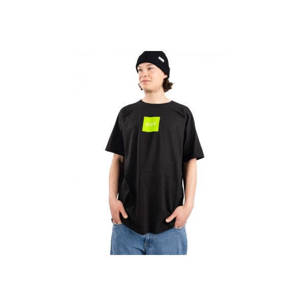 Huf Set Box S-S  T-Shirt Ανδρικό (TS01954 BLACK)