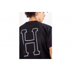 HUF Set H Ανδρικό Κοντομάνικο T-Shirt Μαύρο