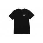 HUF Set H Ανδρικό Κοντομάνικο T-Shirt Μαύρο