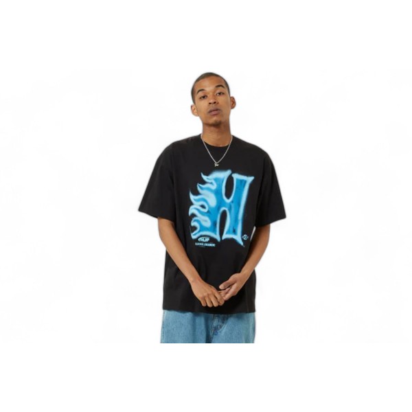 Huf Heat Wave S-S T-Shirt Ανδρικό (TS02178 BLACK)