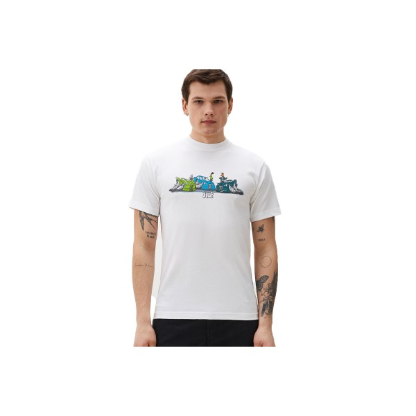 Huf Car Show S-S  T-Shirt Ανδρικό (TS02191 WHITE)