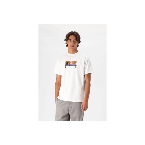 Huf Bail Bonds S-S T-Shirt Ανδρικό (TS02291 WHITE)