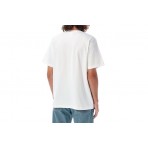 Huf Mason SS Ανδρικό Κοντομάνικο T-Shirt Λευκό