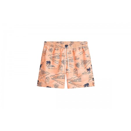 Vans Primary Print Elastic Boardshorts Ανδρικό Μαγιό Σορτς