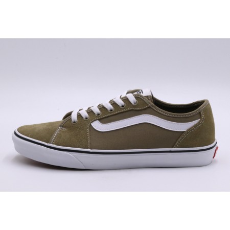 Vans Filmore Decon Ανδρικά Sneakers Λαδί, Λευκά