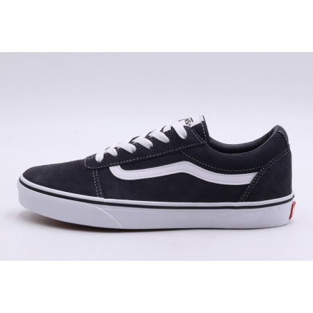 Vans Ward Παιδικά Sneakers Μπλε Σκούρα, Λευκά