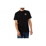 Vans OG Pennant Crew Ανδρικό Κοντομάνικο T-Shirt Μαύρο