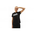 Vans Wm Drop V Ss Crew-B T-Shirt Γυναικείο (VN0A5HNMBLK1)