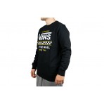 Vans Stackton Crew-B Μπλούζα Με Λαιμόκοψη Ανδρικό (VN0A7Y3VBLK1)