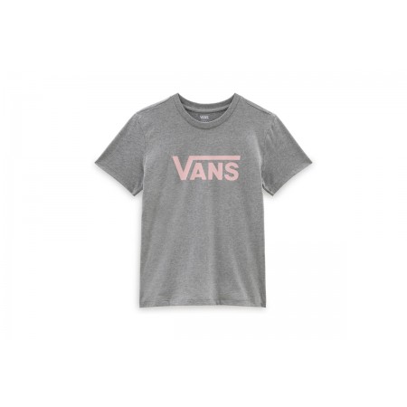 Vans Wm Drop V Ss Crew-B T-Shirt Γυναικείο 