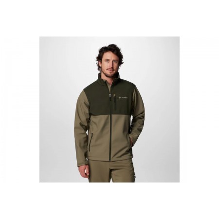 Columbia Ascender Ανδρικό Softshell Μπουφάν Χακί, Λαδί