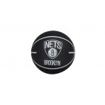 Wilson NBA Dribbler Brooklyn Nets Mini Μπάλα Μαύρη