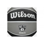 Wilson Nba Team Tribute Bskt Bro Nets Μπάλα Μπάσκετ (WTB1300BRO)