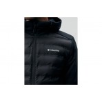 Columbia Outshield 2 Ανδρικό Puffer Μπουφάν με Κουκούλα Μαύρο