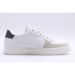 Calvin Klein Classic Cup Low Laceup Ανδρικά Sneakers Λευκά, Γκρι