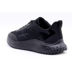 Calvin Klein Eva Runner Low Lace Ανδρικά Sneakers Μαύρα