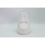 Calvin Klein Ανδρικά Δερμάτινα Sneakers Λευκά