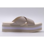 Calvin Klein Flatform Sandal Crisscross Σανδάλι (YW0YW00562 ACF)