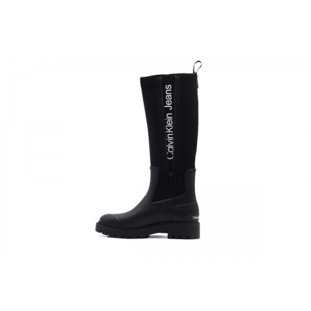 Calvin Klein High Rainboot Neoprene Μπότες 