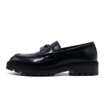 Calvin Klein Combat Γυναικεία Loafers Μαύρα