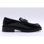 Calvin Klein Combat Γυναικεία Loafers Μαύρα