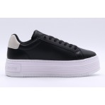 Calvin Klein Bold Platform Γυναικεία Sneakers Μαύρα, Λευκά