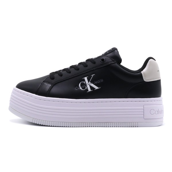 Calvin Klein Bold Platf Low Lace Lth Ml Mtl Sneakers (YW0YW01516 0GQ)