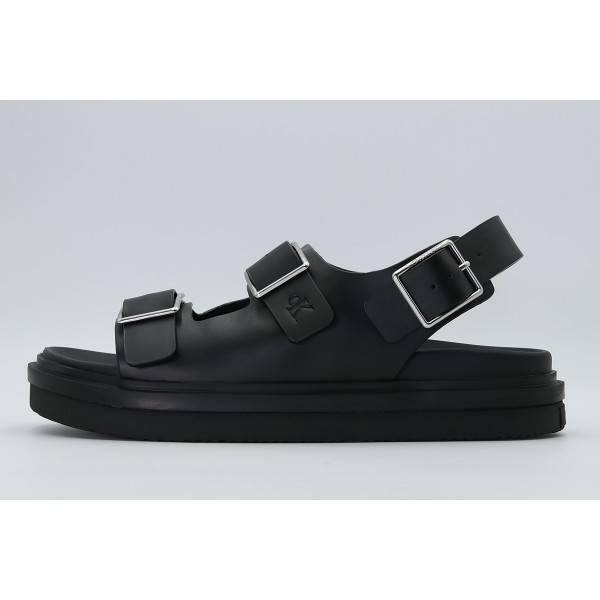 Calvin Klein Flat Molded Buckle Σανδάλια (YW0YW01785 0GJ)