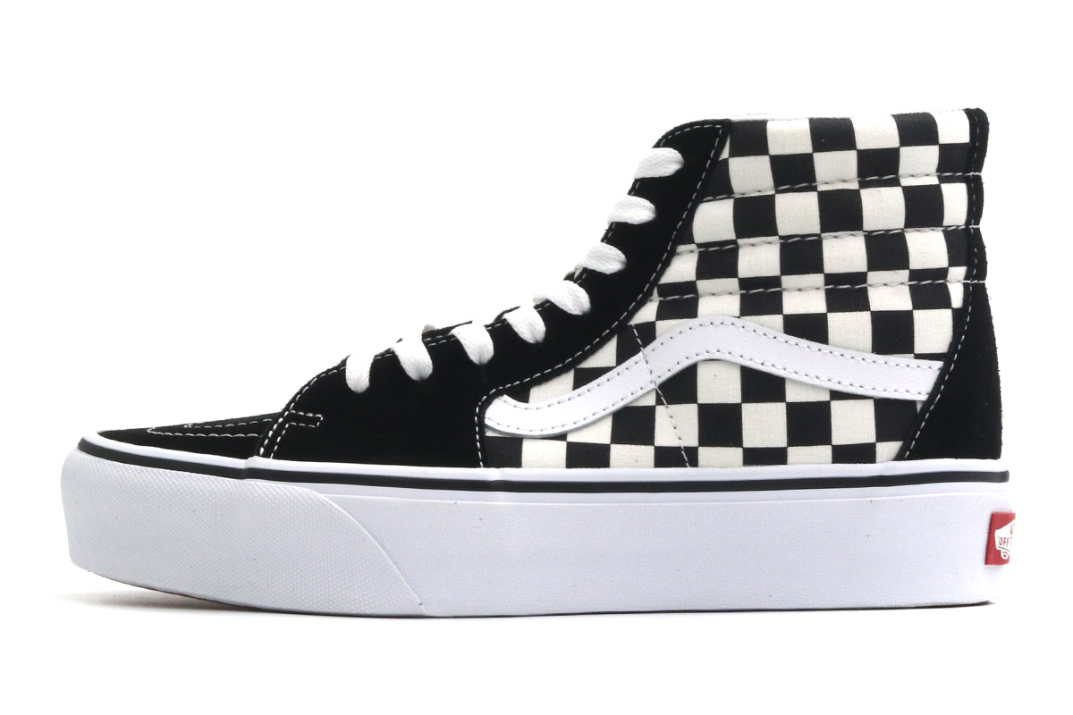 sk8 hi platform checkerboard